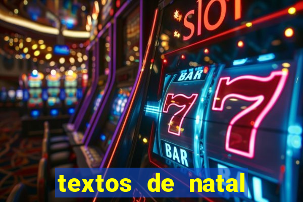 textos de natal para leitura